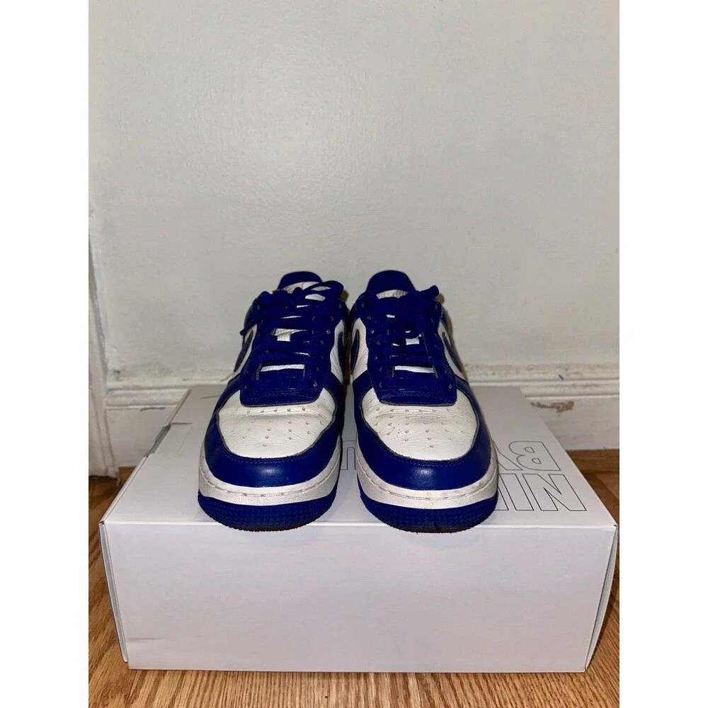 royal blue nike air sneakers